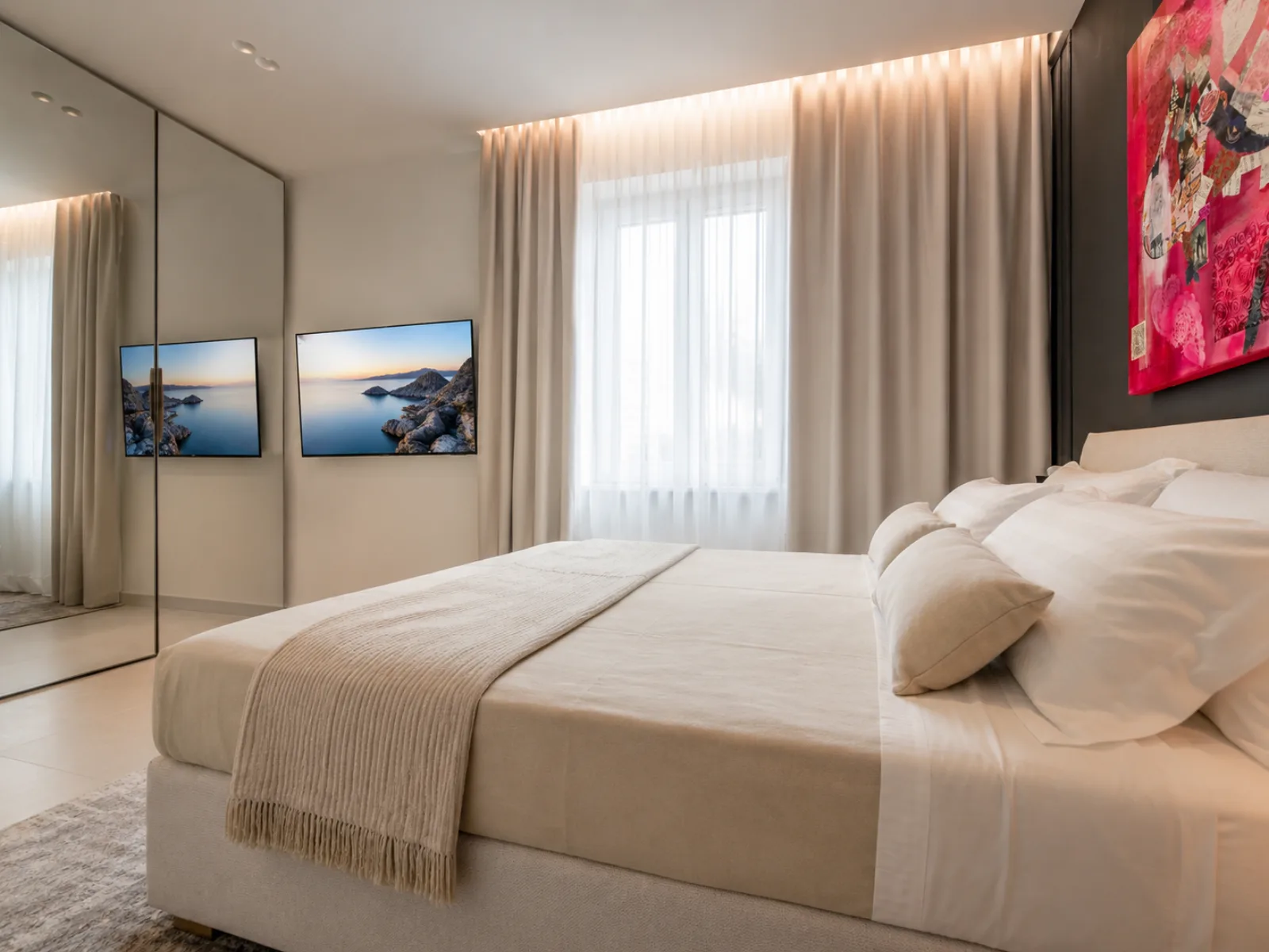 AZULIS Delle Terme Suite 1: camera da letto con letto king-size