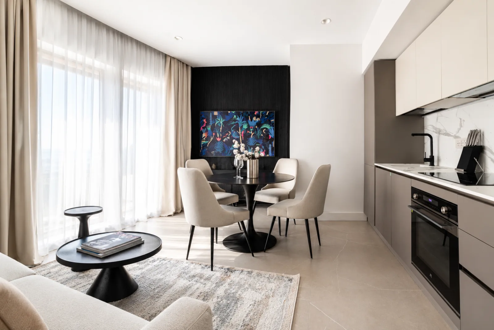 AZULIS Delle Terme Suite 3: zona living e pranzo open space