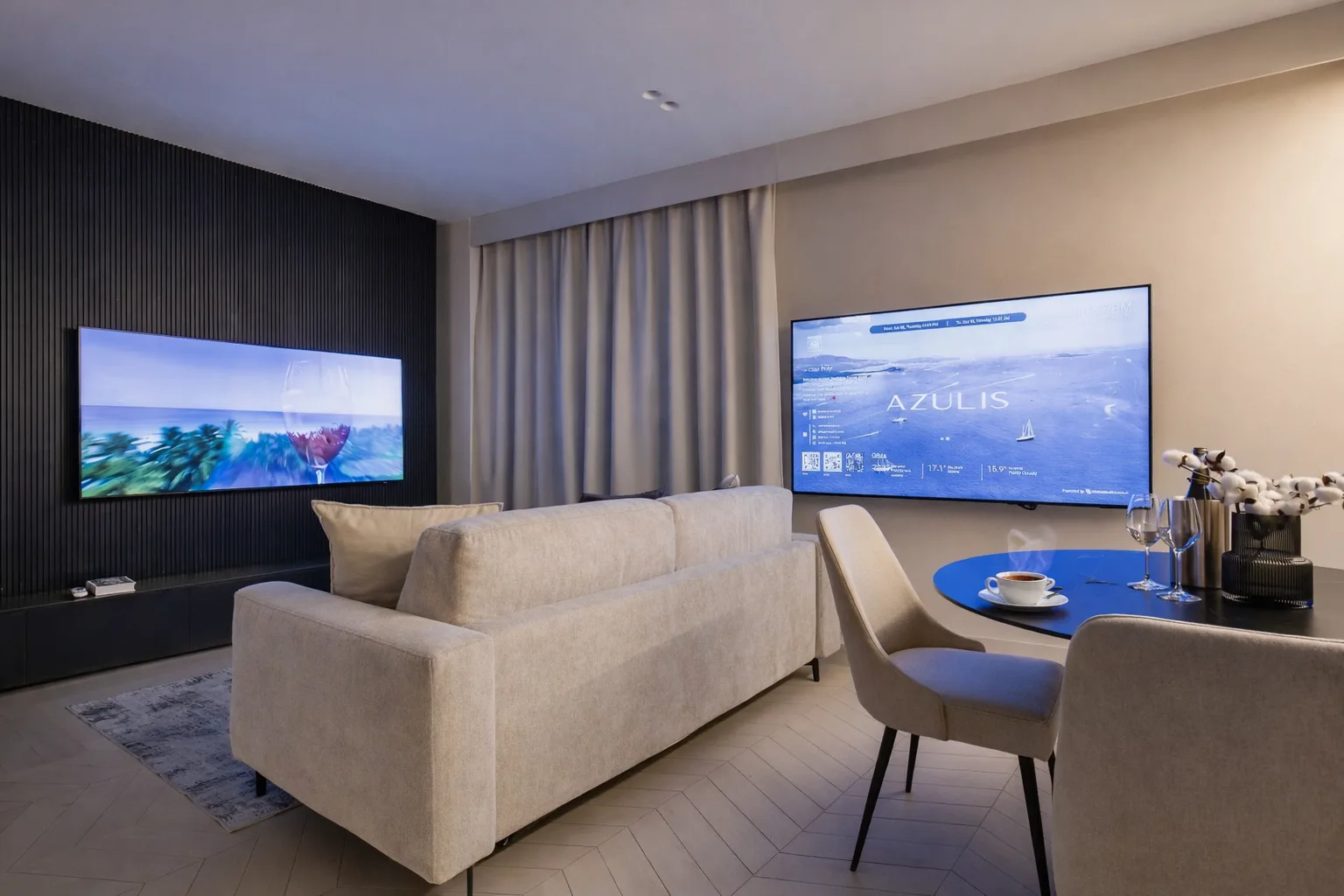 AZULIS Tigellio 3: open layout view